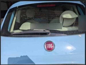 Fiat 500 car key