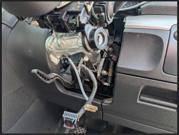 volkswagen golf ignition steering lock and ignition barrel repair