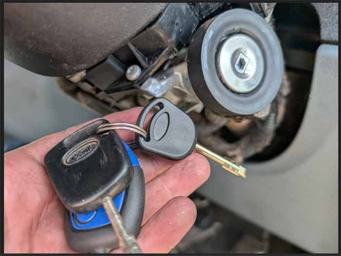 mk7 Ford Transit ignition barrel replacement